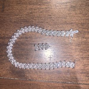 Zales 1 carat diamond bracelet